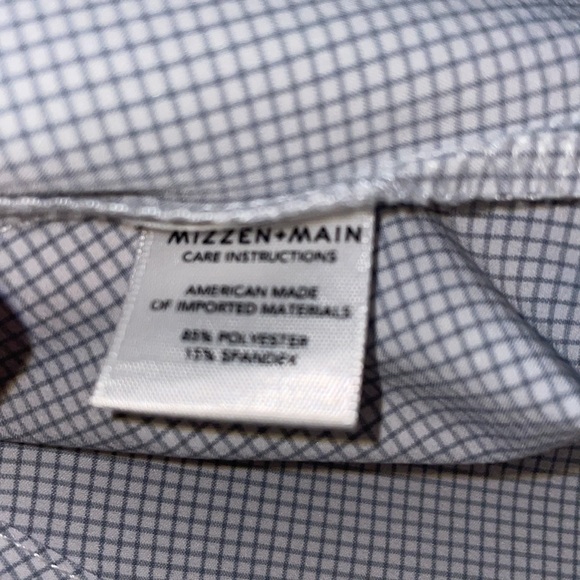 Mizzen+Main XL trim fit men’s button down shirt - Picture 5 of 9